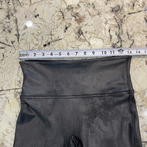 Spanx Faux Leather Leggings Black‎ Size Medium - Picture 8 of 9